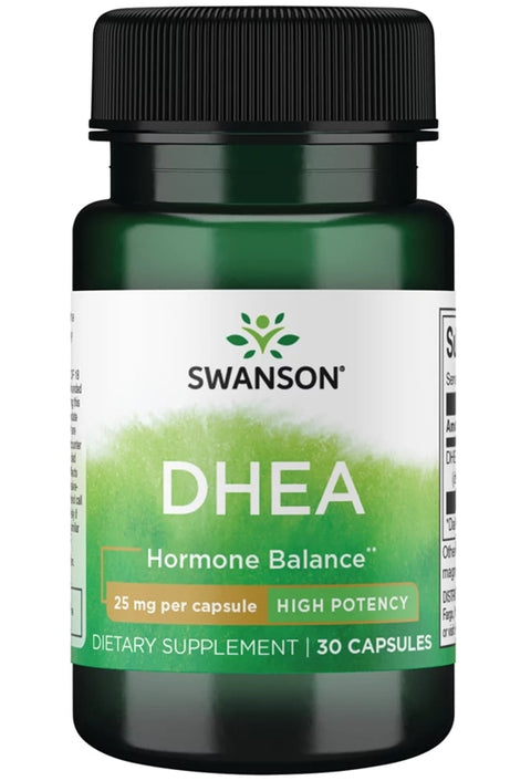 Swanson DHEA High Potency 25 mg 30 Kapsül