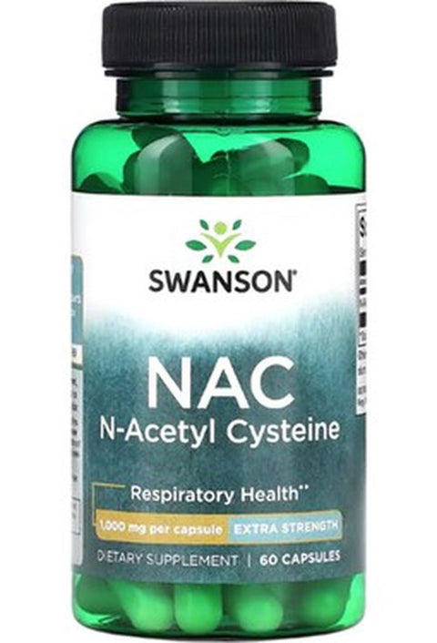 Swanson Nac N-Acetyl Cysteine 1000 mg 60 Kapsül