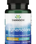 Swanson Pregnenolone 25 mg 60 Capsules