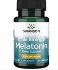 Swanson Triple Strength Melatonin 10Mg 60 Kapsül