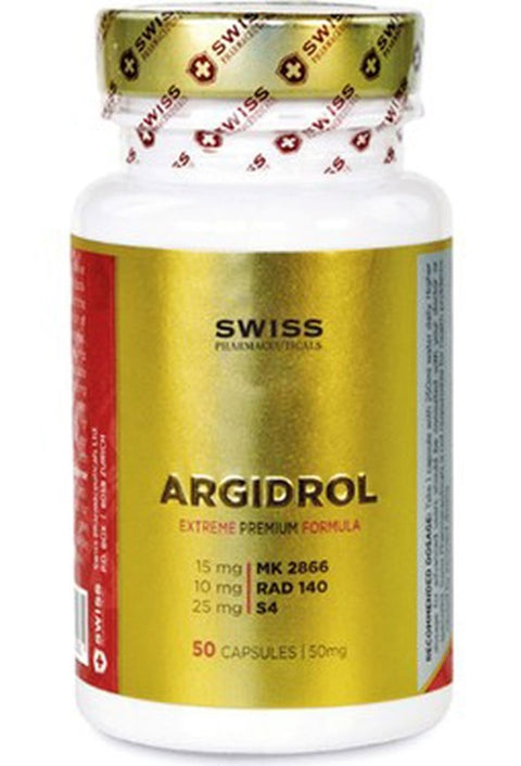 SWİSS Argidrol 50 MG 50 CAPS SARMS MK2866 OSTARİNE RAD140 S4 ANDARİNE