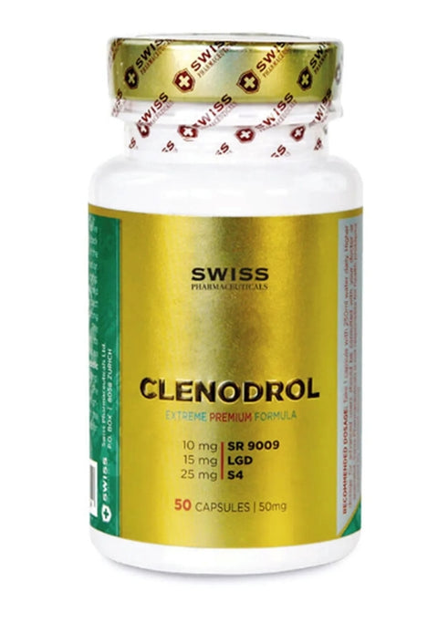 SWİSS Clenodrol 50 KAPSÜL SR9009 LGD LİGANDROL S4 ANDARİNE GENESİS