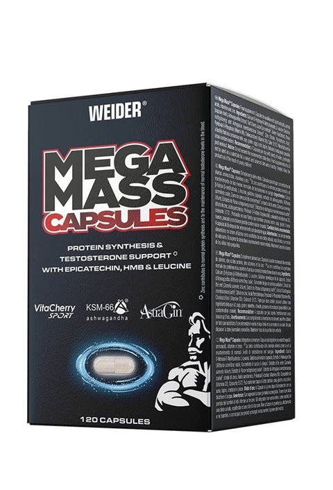 WEİDER Mega Mass Capsules HMB - ASHWAGANDHA 120 caps