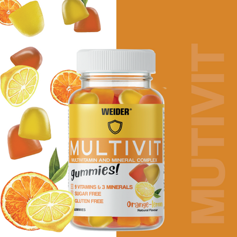 Weider Multivit Gummies multivitamin 80 gummy